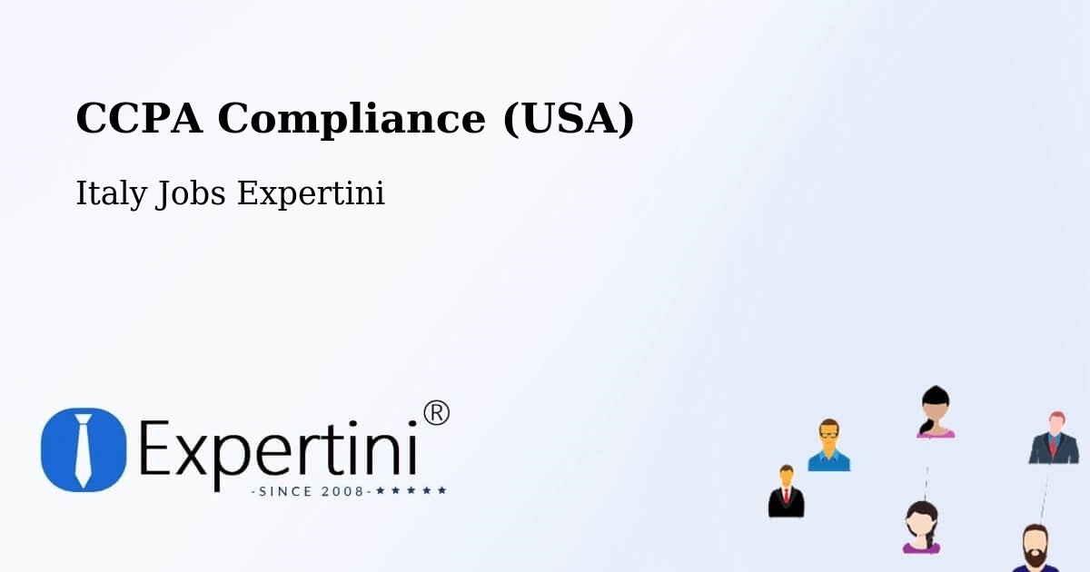 CCPA Privacy Rights & Compliance Notice – Roppolo - Italy Jobs Expertini